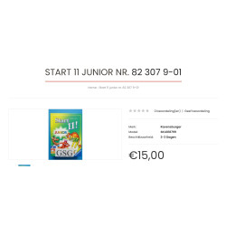 Start 11! Junior. Nieuw