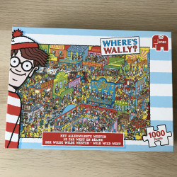 Where’s Wally. Het allerwildste westen.  1000 stukjes