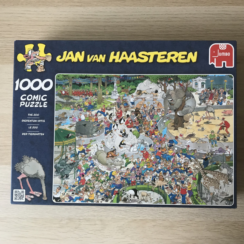 Jan van Haasteren : Dierentuin Artis. 1000 stukjes