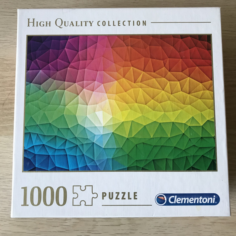 High quality collection Clementoni :Gradient.  1000 stukjes