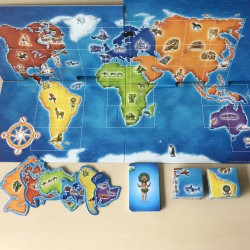 Ontdek de wereld. Weet jij waar de kangoeroe leeft.