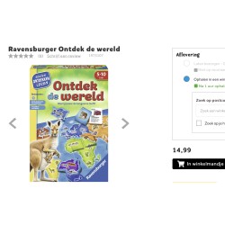 Ontdek de wereld. Weet jij waar de kangoeroe leeft.