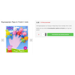 Paw Patrol. 5 vingerpopjes