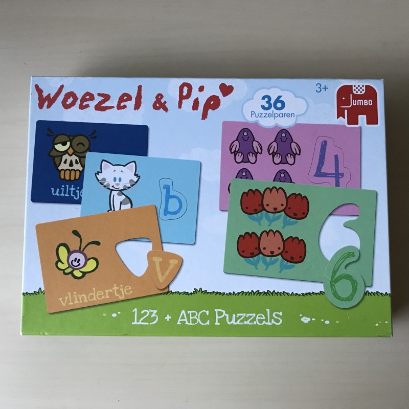 Woezel & Pip: 123 + ABC puzzels