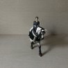 Schleich : Paard met ruiter met dekje.