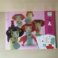 Djeco : Papieren poppetjes maken