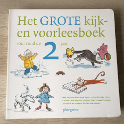 Het grote kijk-en voorleesboek voor rond de 2 jaar.
