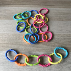 Schakelbare ringen (26 stuks).