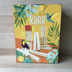 Kubb werpspel, ongebruikt