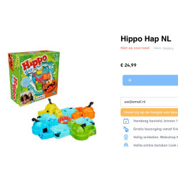 Hippo Hap : het klassieke knikkerspel