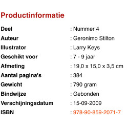 Geronimo Stilton : Fantasia IV: Het Drakenei