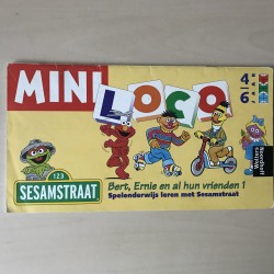 Mini Loco boekje : Sesamstraat, Bert, Ernie en al hun vrienden 1. Leeftijd 4-6 jaar.