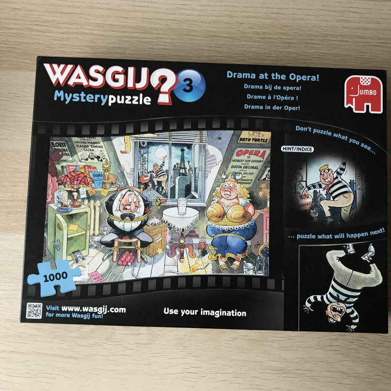 Wasgij : Mystery Puzzle. Drama bij de opera. Nummer 3