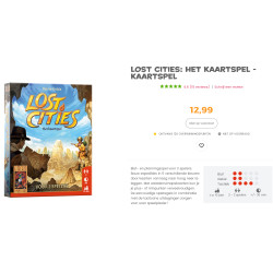 999 Games : Lost Cities.