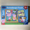 Familie en vrienden van Peppa Pig : 3 x 49 stukjes