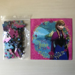 Frozen puzzel. 3 x 49 stukjes