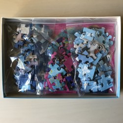 Frozen puzzel. 3 x 49 stukjes