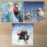 Frozen puzzel. 3 x 49 stukjes