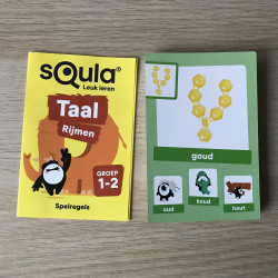 Squla leuk leren: Taal rijmen groep 1-2