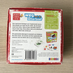 Maan roos vis : Weg met de letterboef, zie tekst