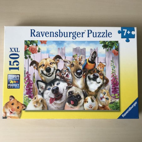 Grappige dieren selfie. 150 XXL stukjes