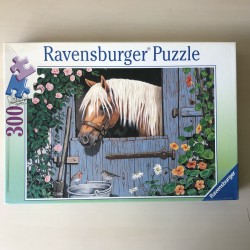 Bij de paardenstal. 300 stukjes