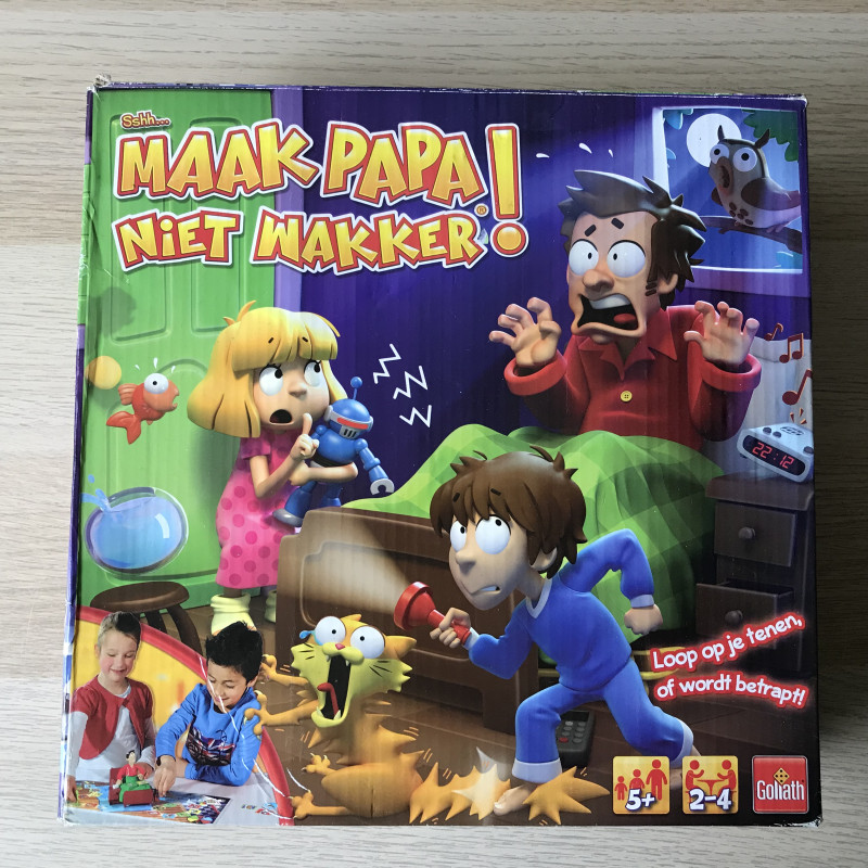 Maak papa niet wakker!