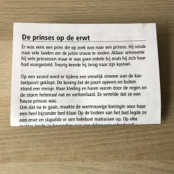 Haba : De prinses op de erwt