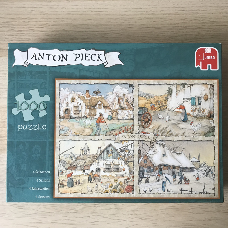 Anton Pieck : 4 Seizoenen. 1000 stukjes.