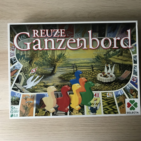Reuze Ganzenbord. Groot formaat