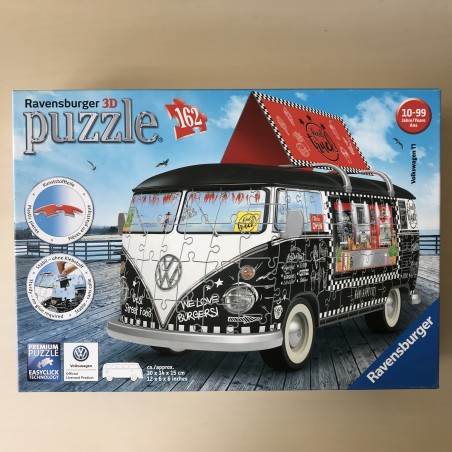 3D Puzzel  : Volkswagen T1. 162 stukjes.