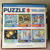 Smart kids collection. Puzzel met treinen. 100 stukjes