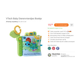 VTech Baby dierenvriendjes Boekje.