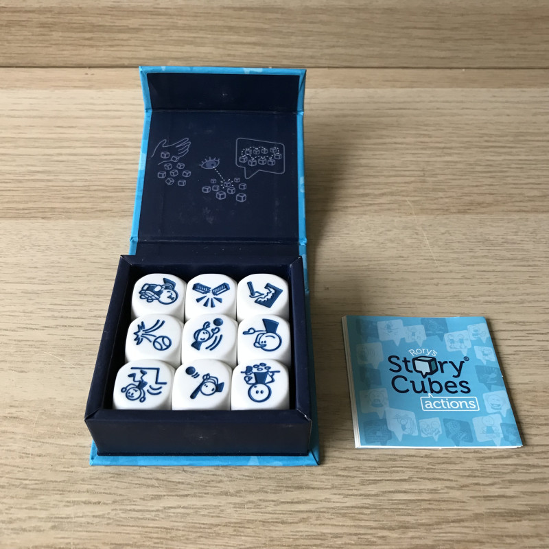 Story Cubes. Dobbelspel. Actions