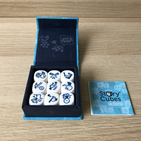 Story Cubes. Dobbelspel. Actions