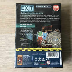 999 Games. Exit. De onheilspellende villa. Nieuw.
