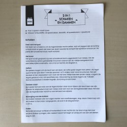2 in 1 : Schaken en dammen