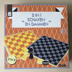 2 in 1 : Schaken en dammen