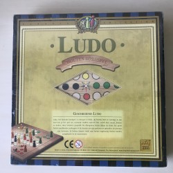 Houten Ludo : Nieuw.  Mens erger je niet