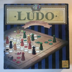 Houten Ludo : Nieuw.  Mens erger je niet