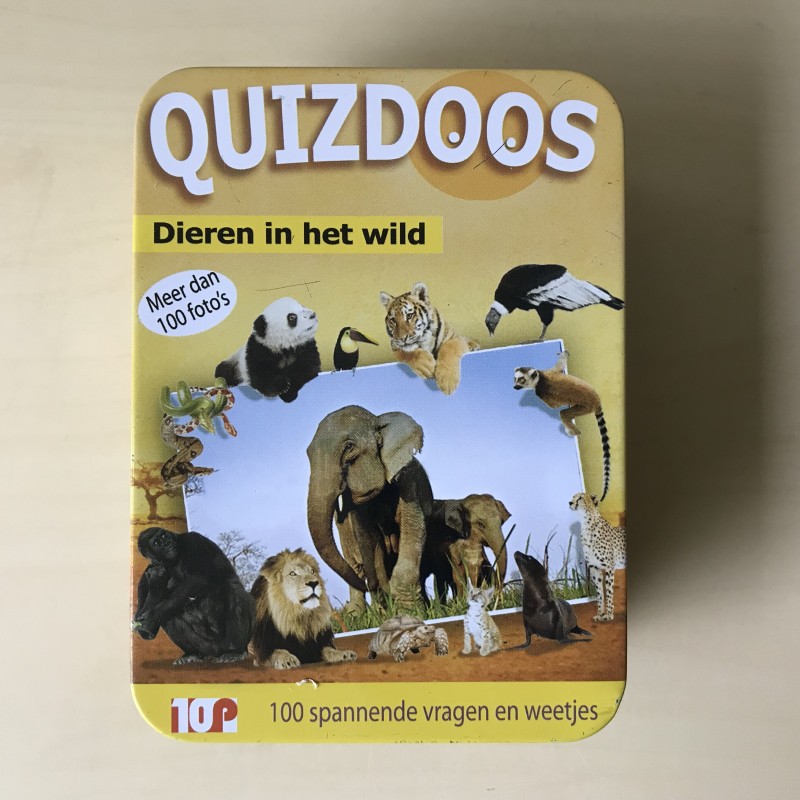 Quizdoos: Dieren in het wild