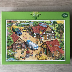 puzzel: Boerderij. 35 stukjes.