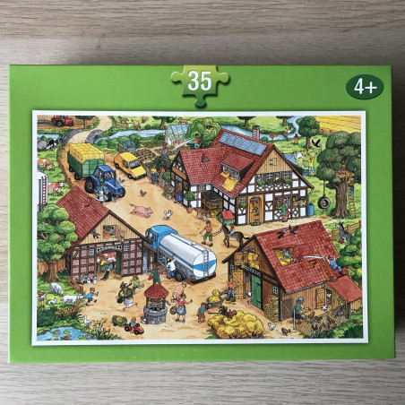 puzzel: Boerderij. 35 stukjes.