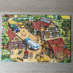 puzzel: Boerderij. 35 stukjes.