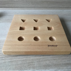 Jouéco: Houten vormenpuzzel