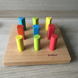 Jouéco: Houten vormenpuzzel