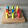 Jouéco: Houten vormenpuzzel