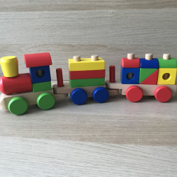 Jouéco: Houten trein.