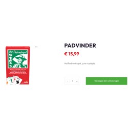 Het padvinderspel.