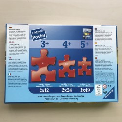 Paw Patrol puzzel.  3 x 49 stukjes